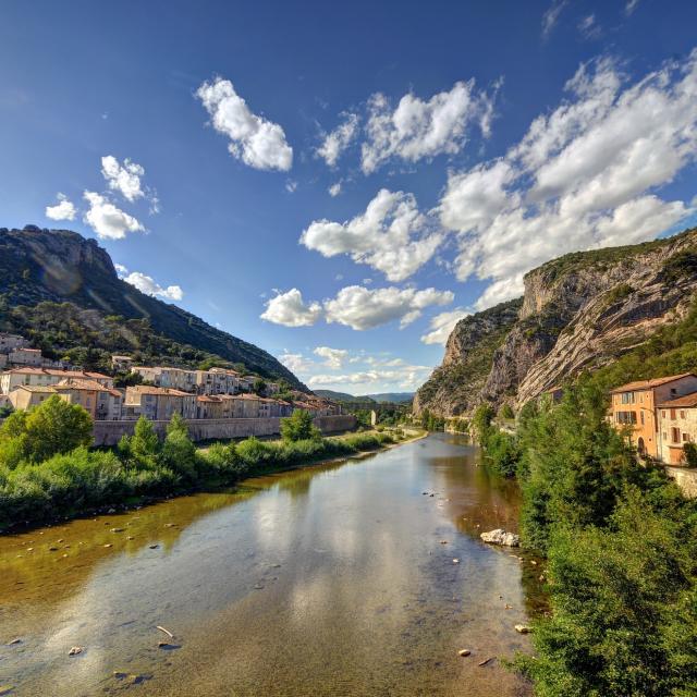 De Gardon in Anduze