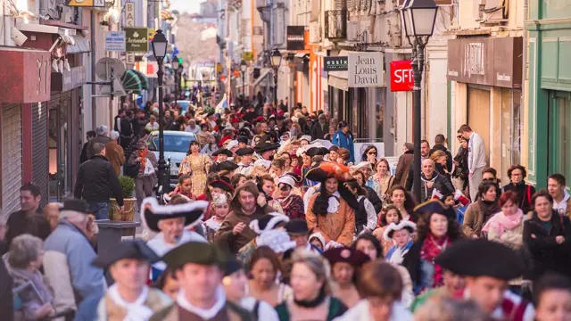 Rue d'Alès animated by the Cevennes week
