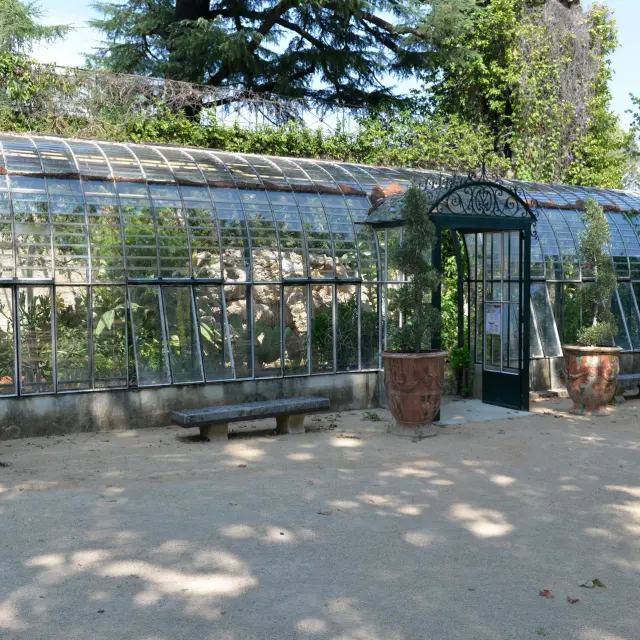 The Greenhouse Of The Old Tower Park