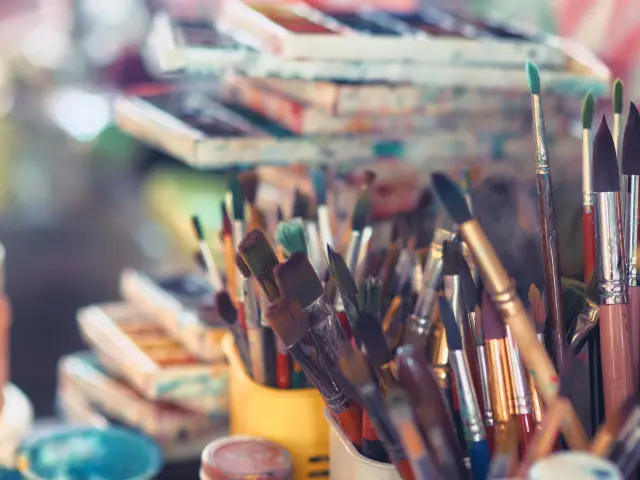 Pinceaux de peinture