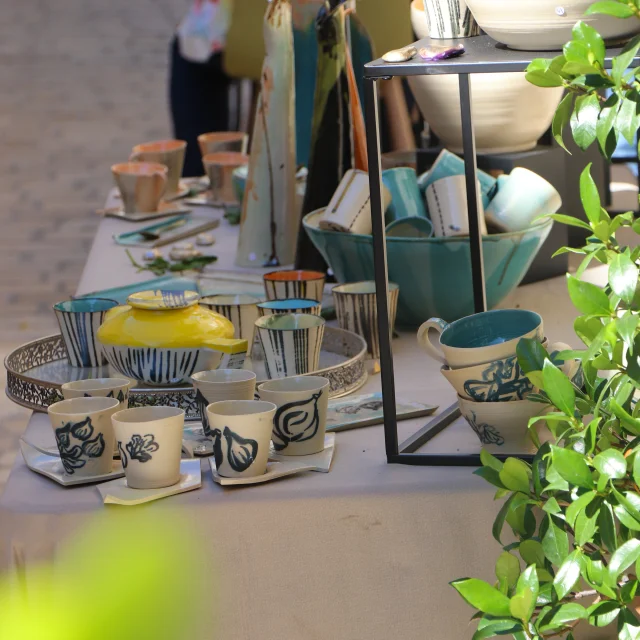 Marché ©stessy Salelles Cévennes Tourisme