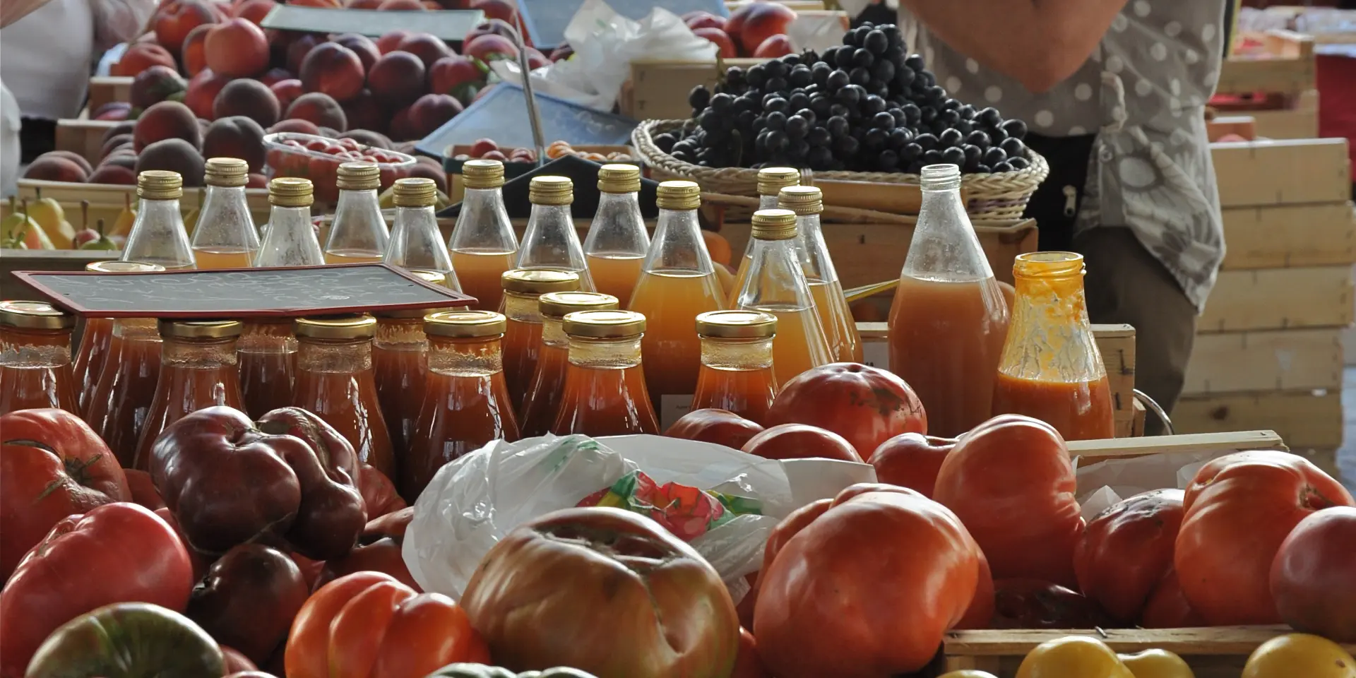 Anduze markt © Bernadette Price