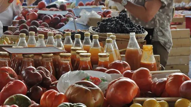 Marché Anduze © Bernadette Price