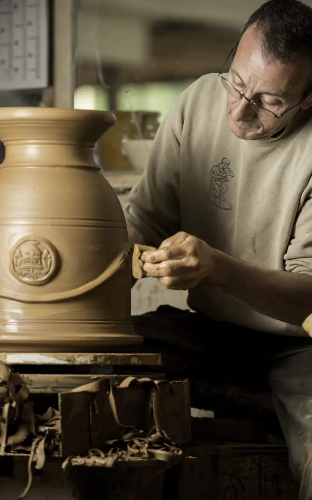 Pottery Children De Boisset