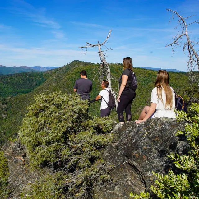 Hiking in the Cevennes at the Col Saint Pierre