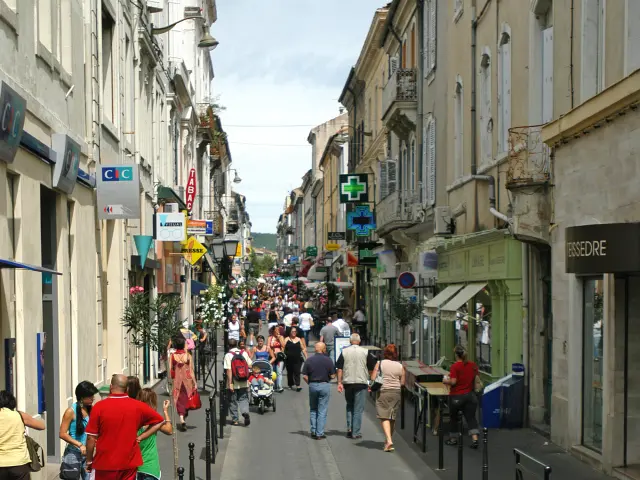 Ruelle Du Centre Ville d'Alès