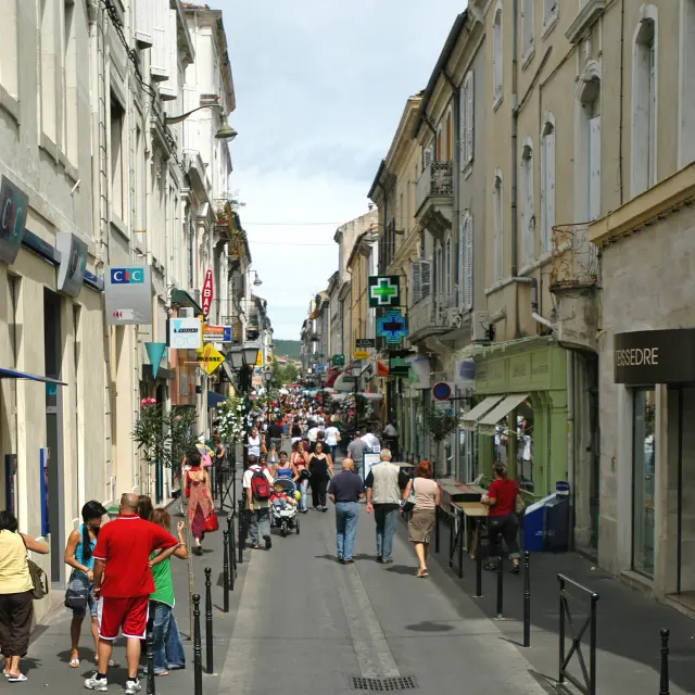 Ruelle Du Centre Ville d'Alès