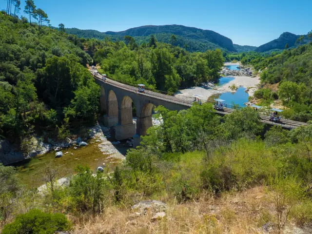 Vélorail Hauteurs Viaduc