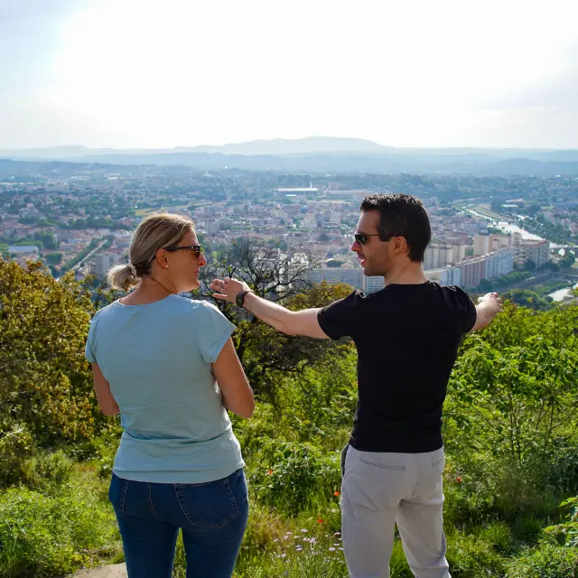Bij de Chapelle de l'Ermitage, Alès