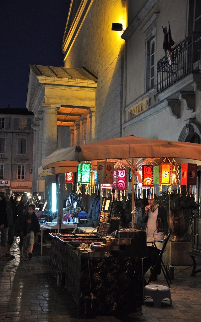 Anduze nachtmarkt