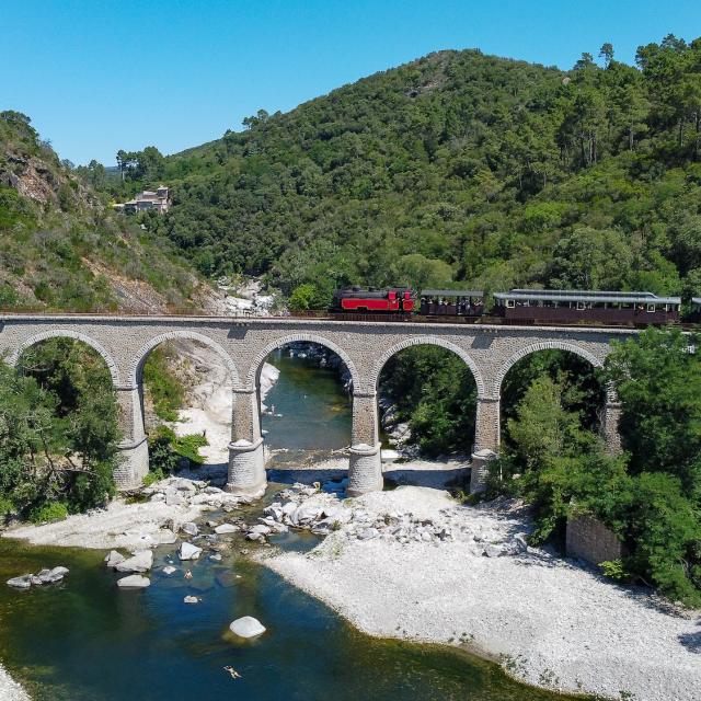 Trein À Vapeur Des Cévennes Et Gardon