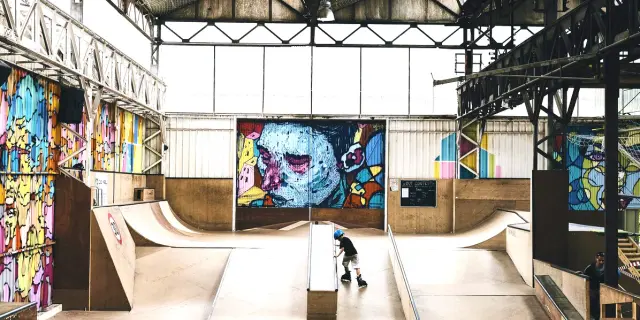 Skatepark Roller Scooter