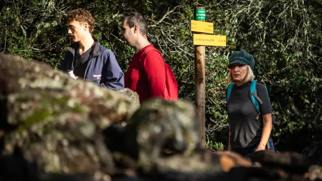Wandelen in de Cevennen Les Dolmens La Grande Palliere Olivier oktober