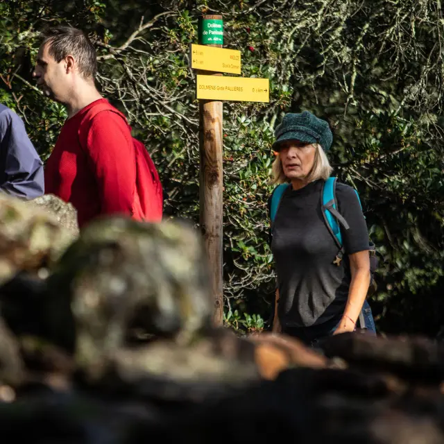 Wandelen in de Cevennen Les Dolmens La Grande Palliere Olivier oktober