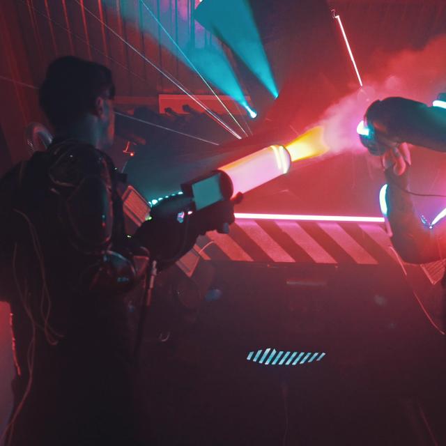Laser game