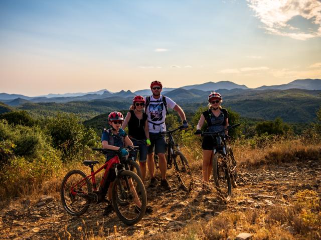 VTT électrique en Cévennes autour d'Anduze avec Sentiers Vagabonds