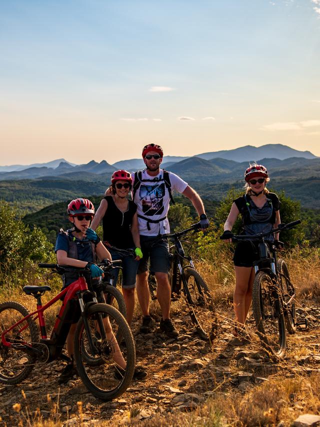 VTT électrique en Cévennes autour d'Anduze avec Sentiers Vagabonds