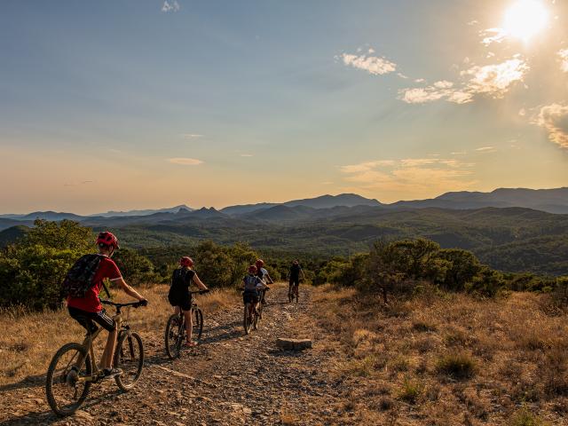 VTT électrique en Cévennes autour d'Anduze avec Sentiers Vagabonds