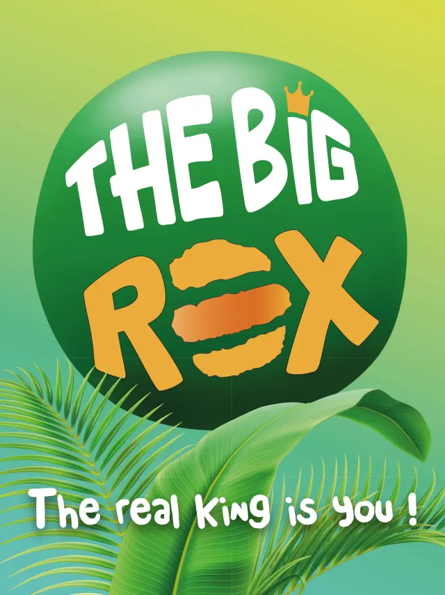 Affiche de the big rex le restaurant de dinopédia parc