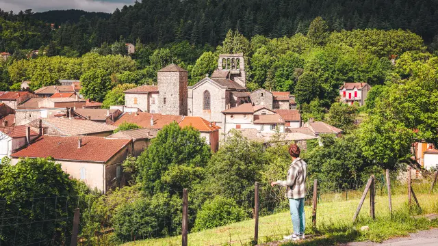 Genolhac village médiéval